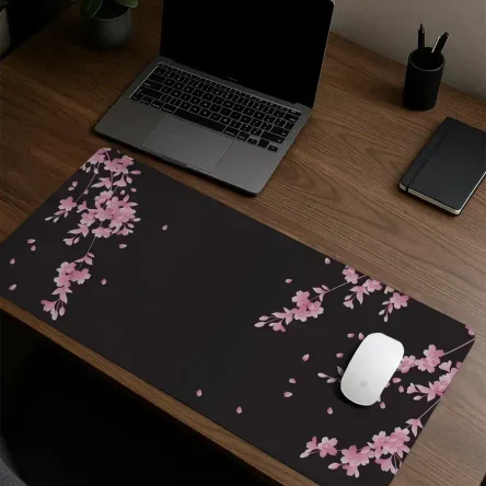Коврик для мышки большой 900х400 с сакурой