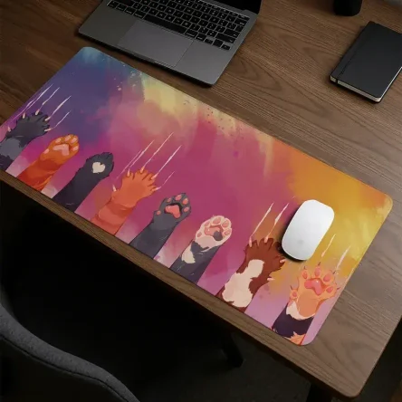 Компьютерный коврик для мыши лапки