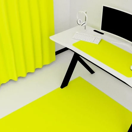 Габардин: коврик + ковёр + лёгкая штора